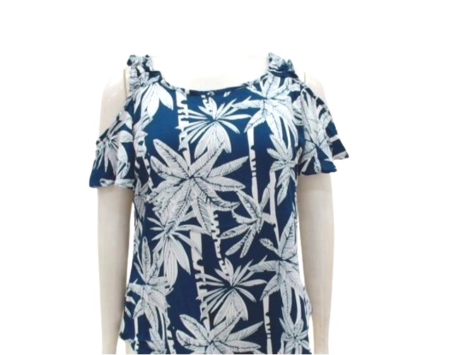 Blusa 7linhas Ad Exg Fem M/c Viscose Estamp