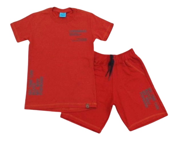 Conjunto Mro Infantil Masculino Manga Curta Malha