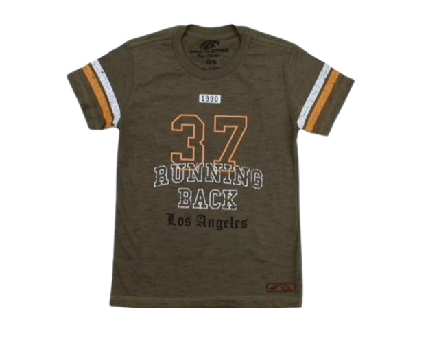 Camiseta Mro Infantil Masculino Manga Curta Malha Jet