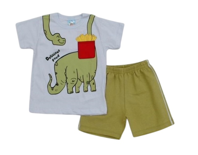Conjunto Fashionk P.passos Masc M/c Malha
