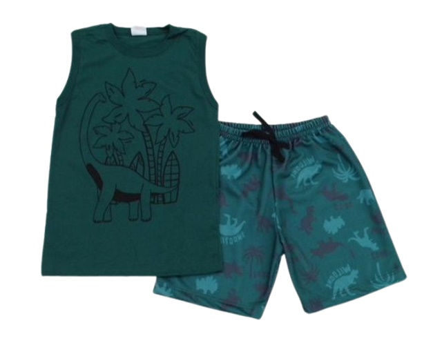 Conjunto Fashionkids Inf Masc Reg Machão Malha