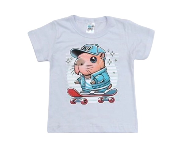 Camiseta Minimundo P.passos Masc M/c Malha