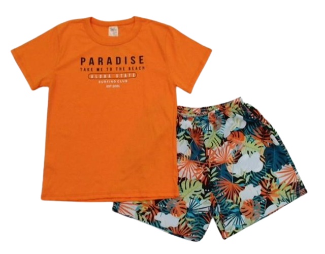 Conjunto Trin Juv Masc M/c Malha