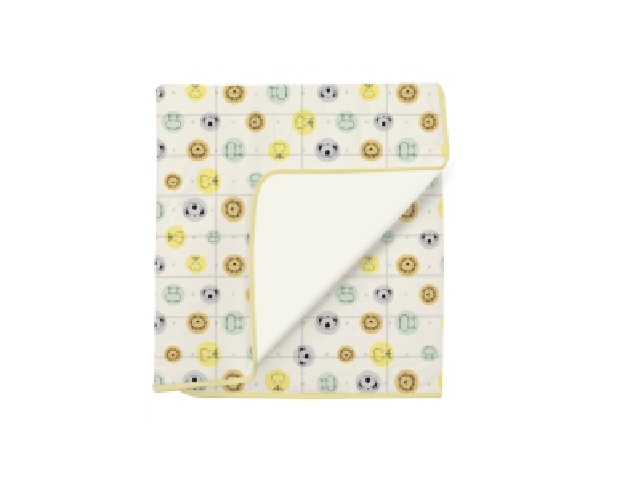 Manta Papi Bebe Algodão C/forro De Flanela 90x80cm