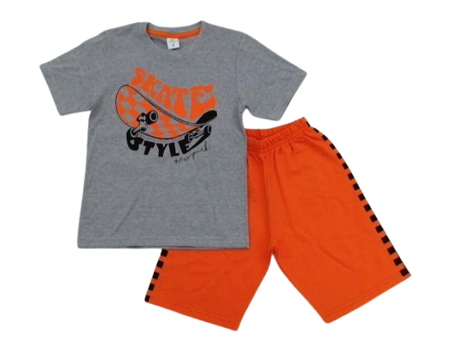Conjunto Jositex Infantil Masculino Manga Curta Malha