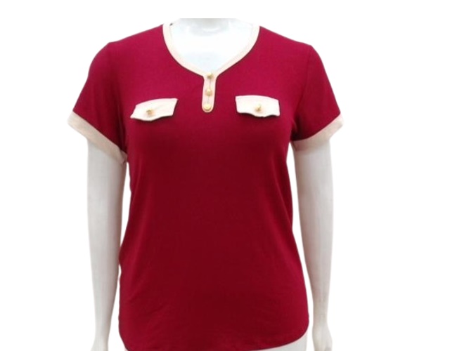 Blusa Armando Adulto Extra Grande Feminina Manga Curta Viscolycra