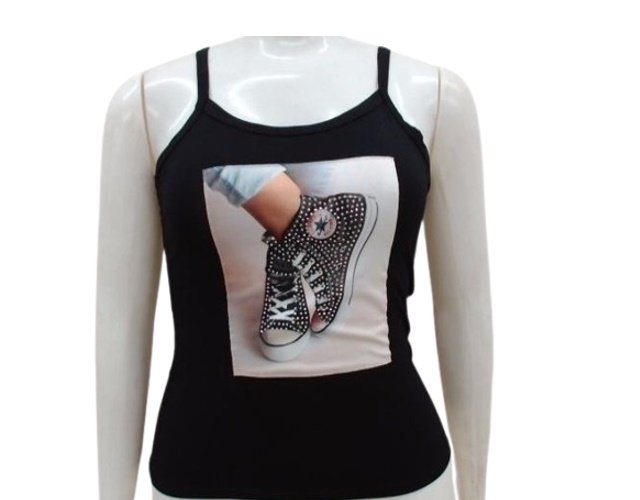 Blusa Armando Ad Exg Fem Alça Viscol