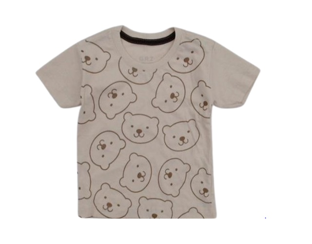 Camiseta Grz Primeiros Passos Manga Curta Malha