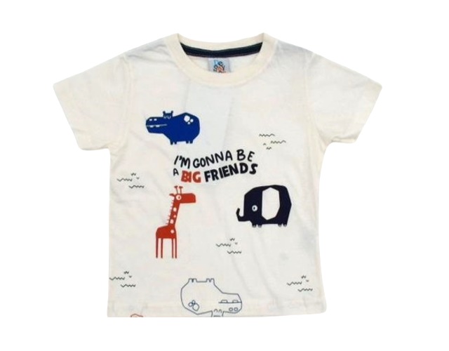 Camiseta Desayner Primeiros Passos Manga Curta Malha