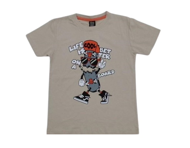 Camiseta Desayner Infantil Masculino Manga Curta Malha