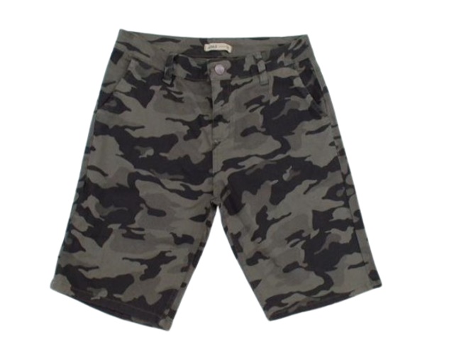 Bermuda Haas Adulto Sarja Lycra Camuflada