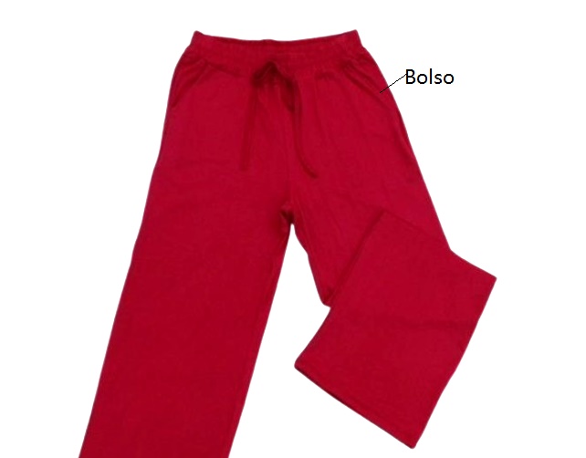Calça Quarter Adulto Viscolycra 2bolsos