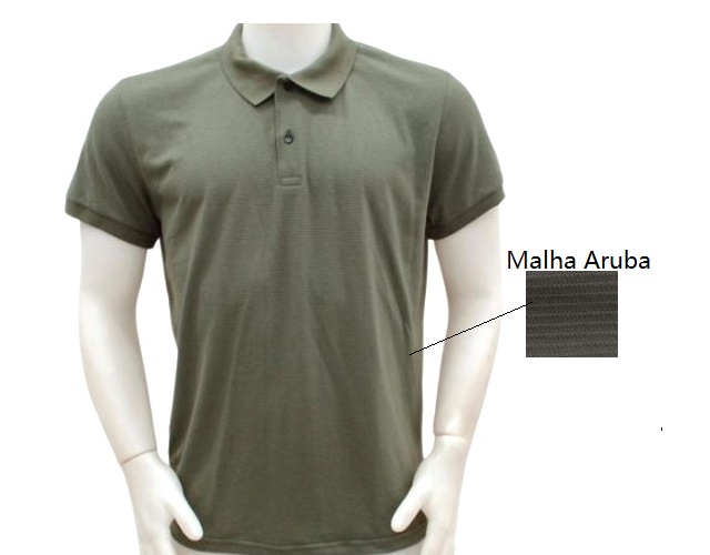 Polo Ultimato Adulto Masculino Manga Curta Malha