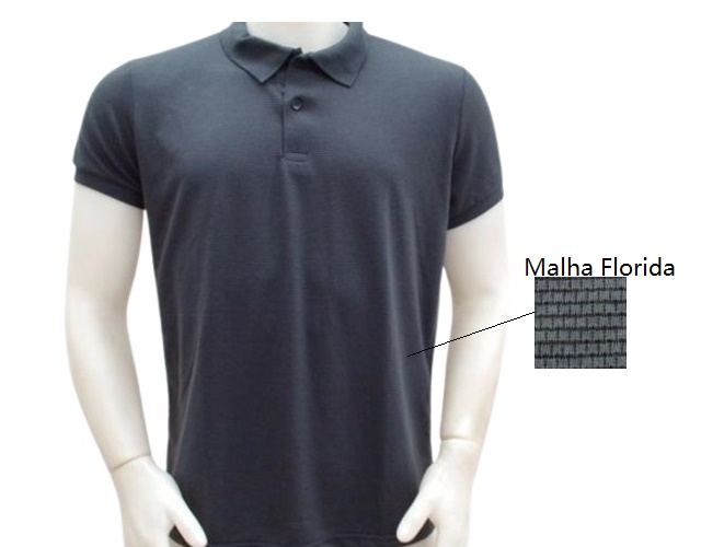 Polo Ultimato Adulto Masculino Manga Curta Malha