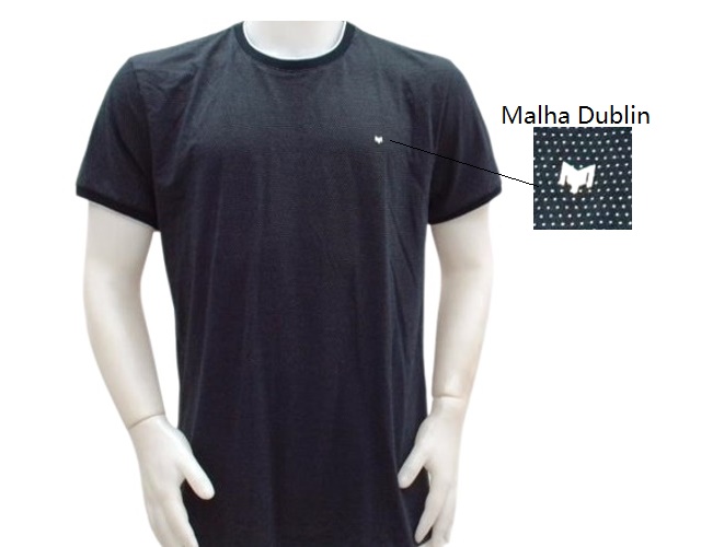 Camiseta Mmt Adulto Masculino Manga Curta Malha