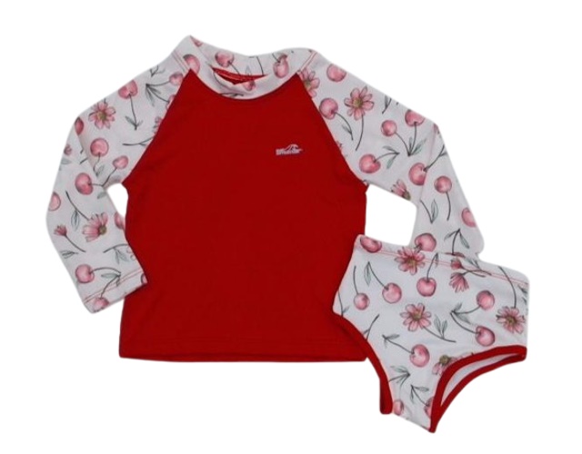 Conjunto Maredivertida Primeiros Passos Feminina Manga Longa Poliéster