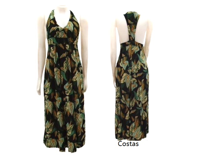 Vestido Pacoleon Adulto Regata Liganete Estampado Costas Nadador