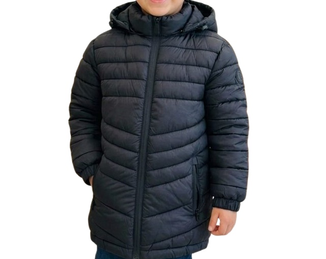 Jaqueta Openshock Infantil Masculina Puffer Forrada Capuz
