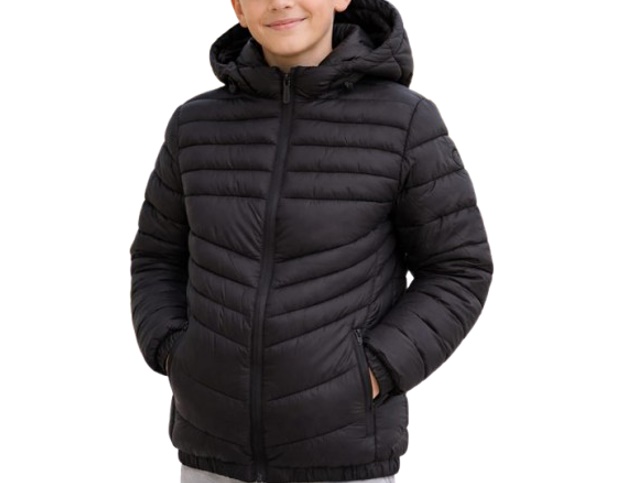 Jaqueta Openshock Juvenil Masculina Puffer Forrada Capuz