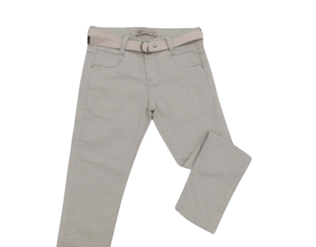 Calça V10 Infantil Masculino Sarja Lycra Cinto