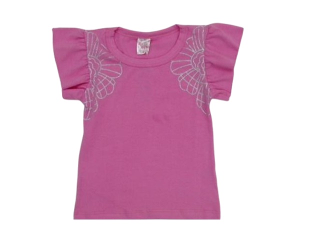 Blusa Minimundo Juvenil Feminina Manga japonesa Cotton