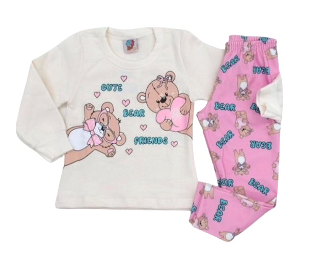 Conjunto Wkids Primeiros Passos Feminina Moletom Legging