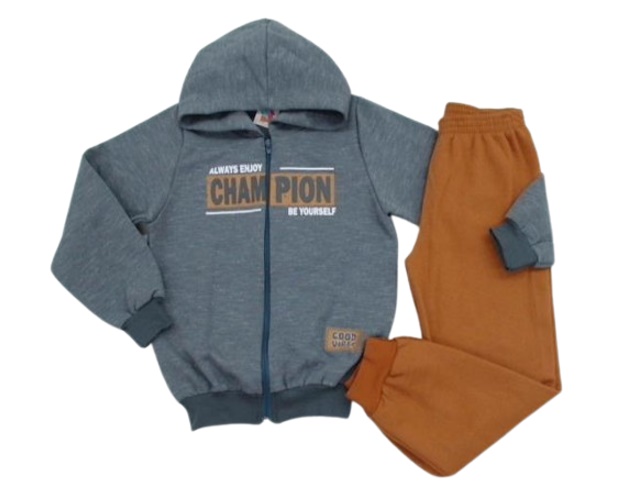 Conjunto Wkids Infantil Masculino Moletom Capuz