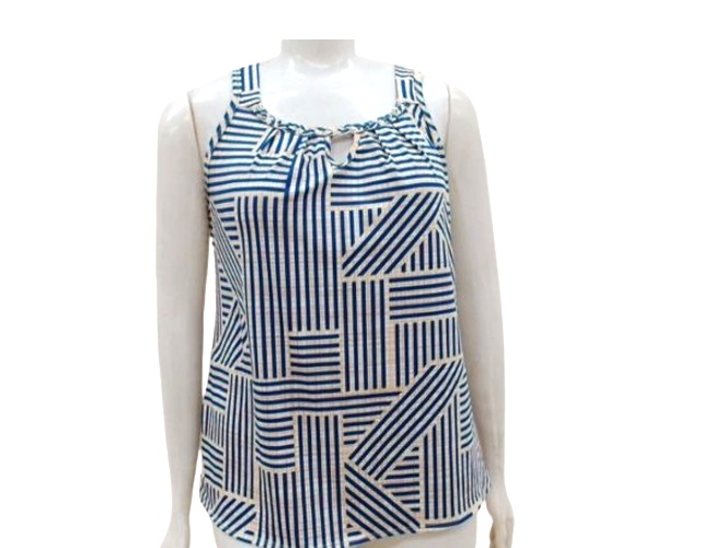 Blusa Sobmedida Adulto Extra Grande Feminina Regata Poliéster Estampado