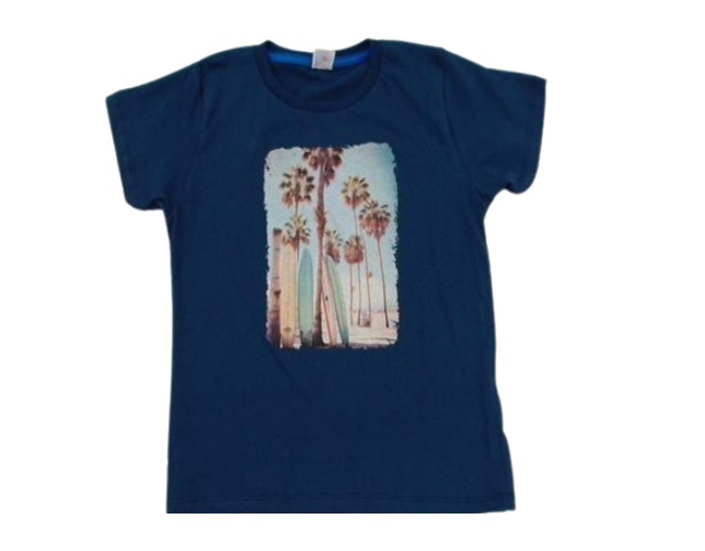 Camiseta Pho Juvenil  Manga Curta Malha