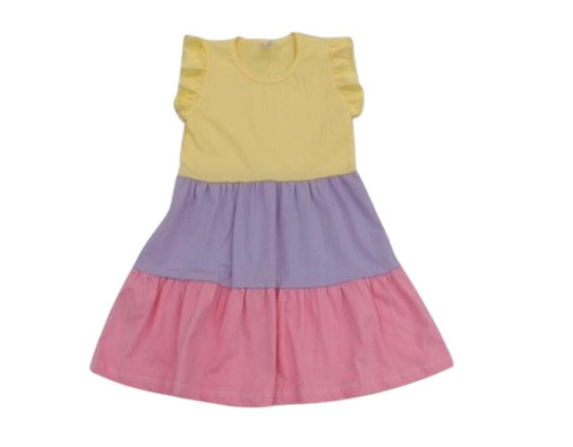 Vestido Pho Infantil Manga japonesa Malha