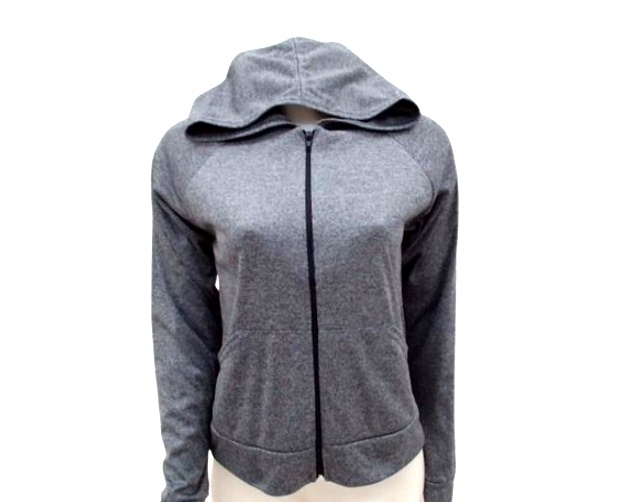 Jaqueta Sangos Adulto Feminina Poliéster Flanelada Capuz