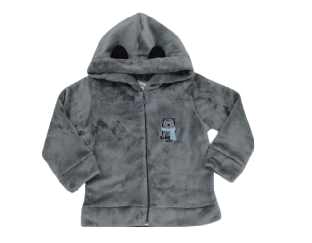 Jaqueta Fantoni Primeiros Passos Masculino Fleece Capuz