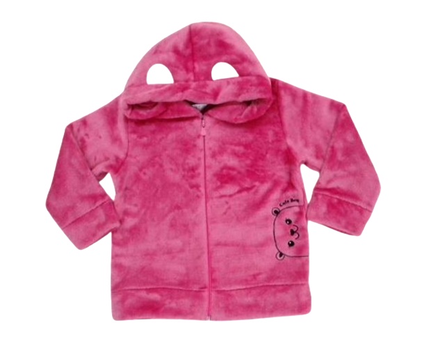 Jaqueta Fantoni Primeiros Passos Feminina Fleece Capuz