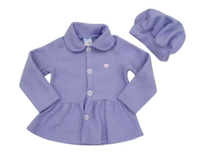 Casaco Fantoni Primeiros Passos Feminina Soft Boina