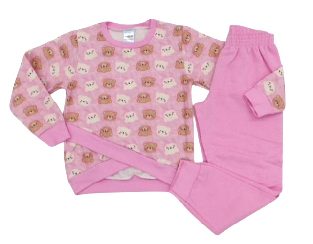 Conjunto Fantoni Infantil Feminina Moletom Calça