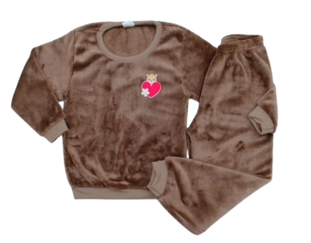 Conjunto Indiababy Infantil Feminino Fleece Calça