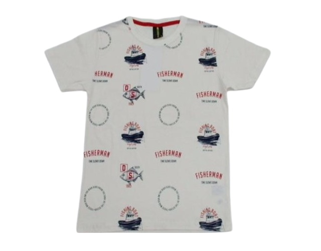 Camiseta Desayner Juvenil Masculino Manga Curta Malha