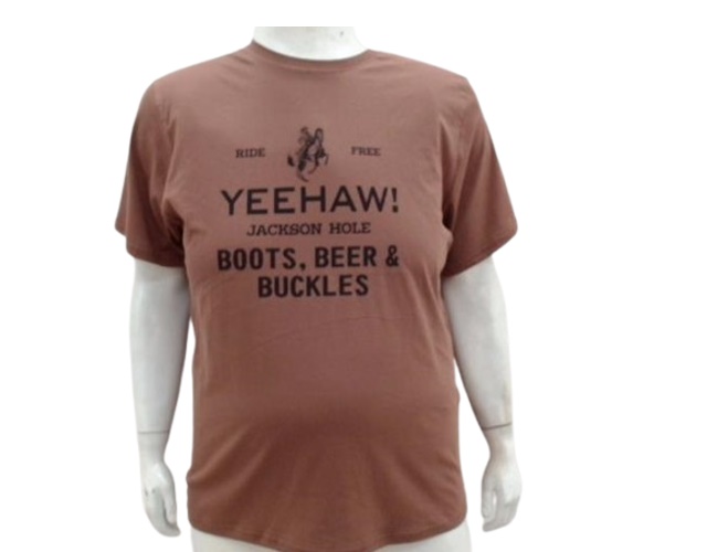 Camiseta Desayner Adulto Extra Grande Masculino Manga Curta Malha