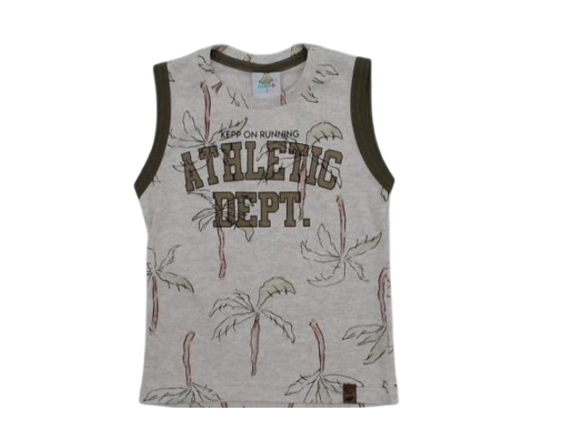 Regata Maro Primeiros Passos Masculino Machão Malha