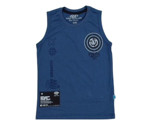 Regata Maro Infantil Masculino Machão Malha