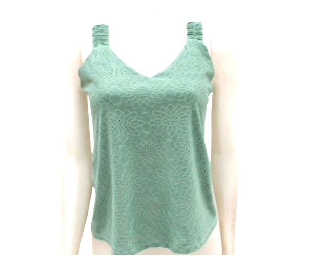 Blusa 7linhas Adulto Feminina Regata Poliéster Lesi