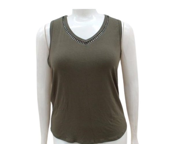 Blusa 7linhas Adulto Extra Grande Feminina Regata Viscolycra