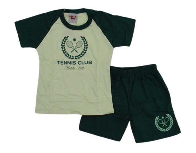 Conjunto Pimentinha Primeiros Passos Masculino Manga Curta Malha