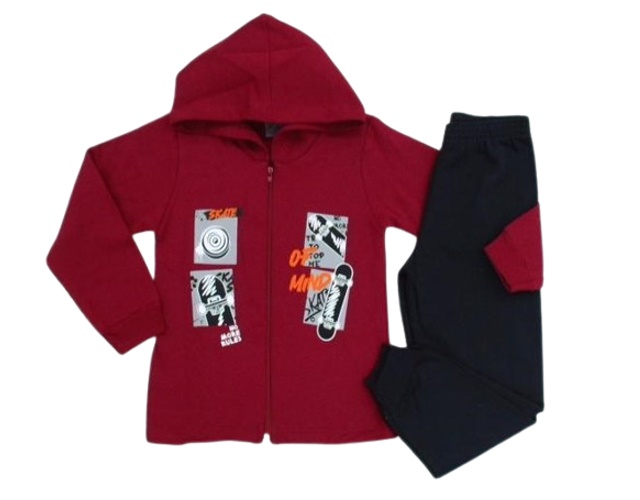 Conjunto Catolele Infantil Masculino Moletom Capuz
