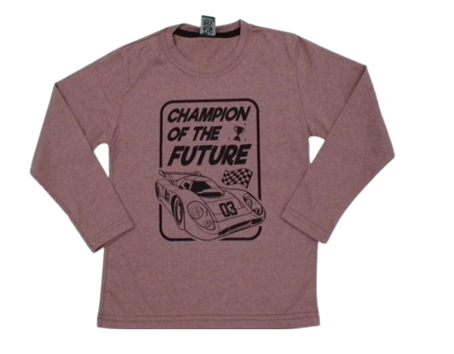 Camiseta Desayner Infantil Masculina Manga Longa Malha