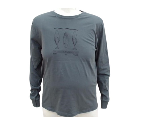 Camiseta Desayner Adulto Extra Grande Masculina Manga Longa Malha