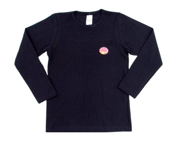 Blusa Shumakids Juvenil Feminina Manga Longa Cotton