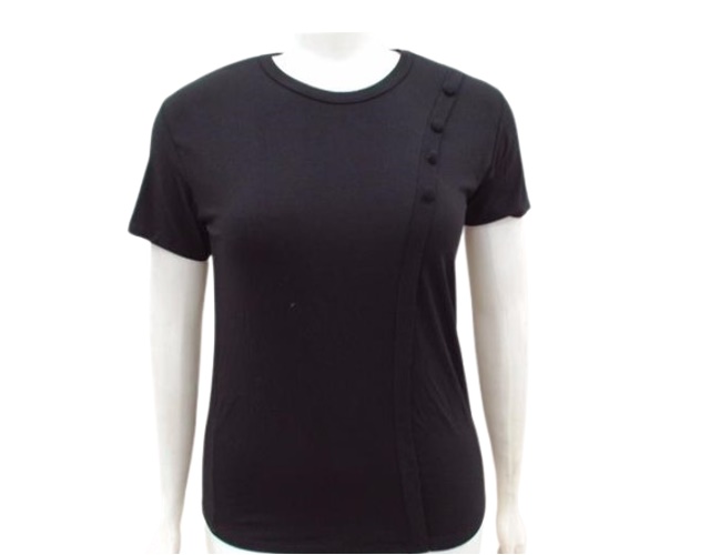 Blusa Armando Adulto Extra Grande Feminina Manga Curta Viscolycra