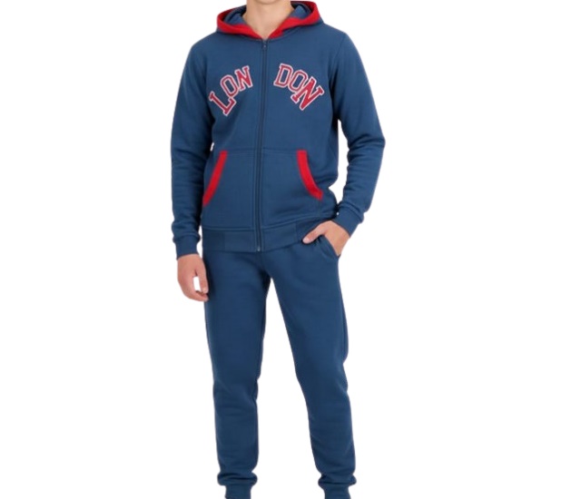 Conjunto Vrasalon Juvenil Masculino Moletom Capuz