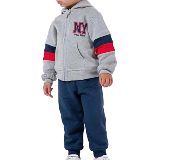 Conjunto Vrasalon Infantil Masculino Moletom Capuz